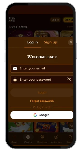 PlayJonny mobile casino