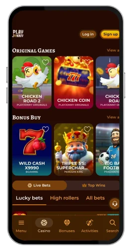 Play Jonny casino apk
