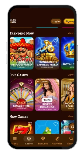 PlayJonny casino download
